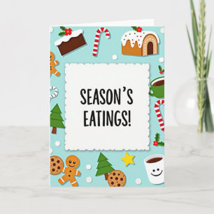 Christmas Sweets And Treats Card
