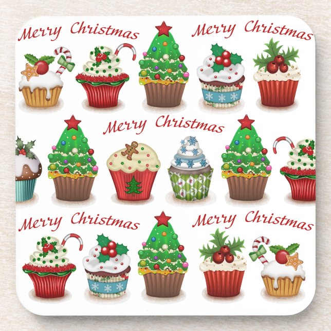 Christmas sweets coaster (Front)