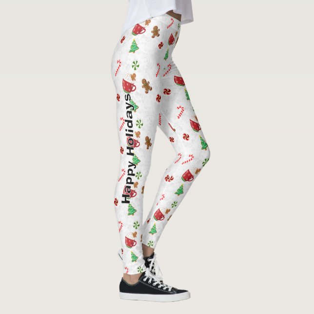 Christmas Sweets Customizable Leggings (Right)