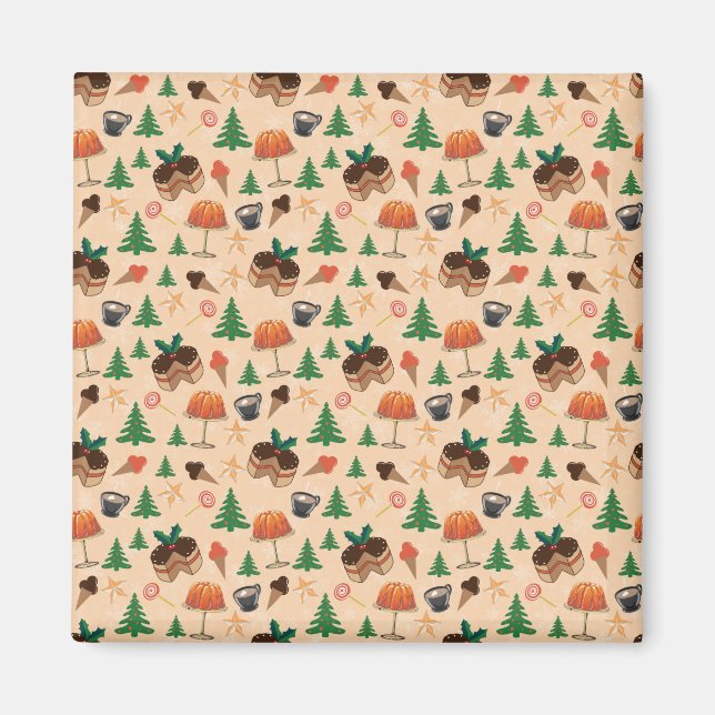 Christmas sweets magnet (Front)