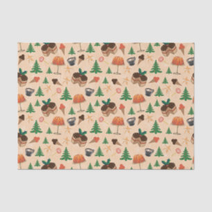 Christmas sweets tissue paper