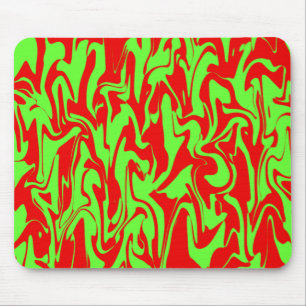 Christmas Swirl Mouse Pad