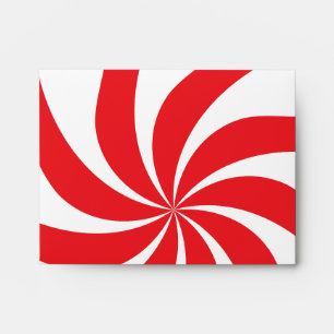 Christmas Swirl & Striped Candy Overload Envelope