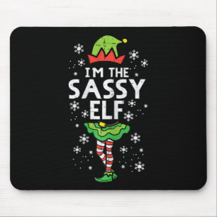 Christmas Sy Elf Xmas Family Matching Girls Kids W Mouse Pad