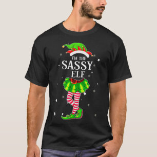 Christmas Sy Elf Xmas Funny Family Matching Girls T-Shirt