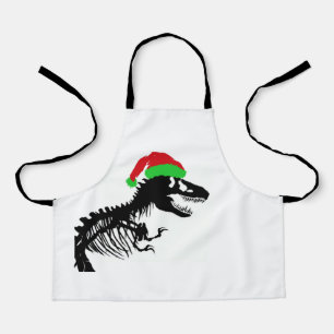 Christmas T-Rex Apron