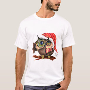 Christmas T-Shirt Baby Owl Gift - Fun