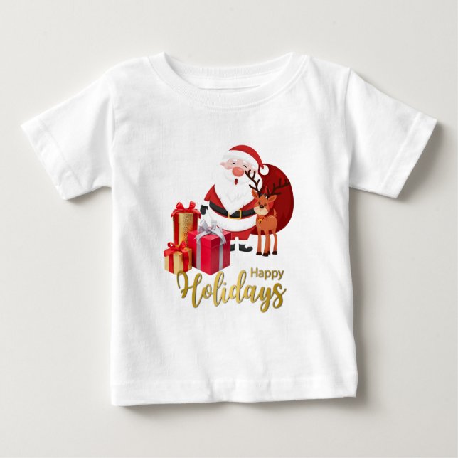 Christmas T-shirt for Toddlers  (Front)