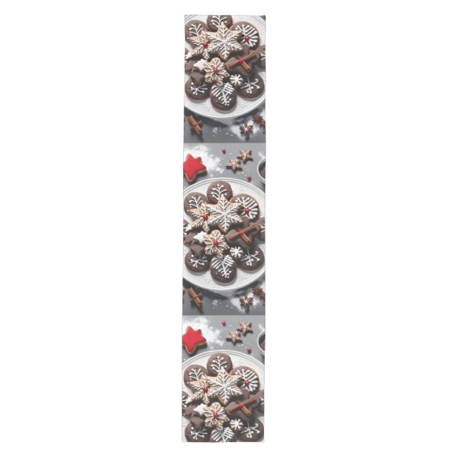Christmas Table Road 1 - 001 Medium Table Runner (Front)