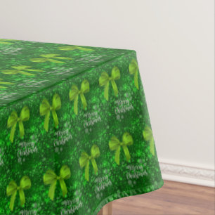 Christmas Tablecloth, Merry Christmas Tablecloth