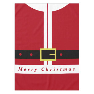 Christmas Tablecloth Santa Design