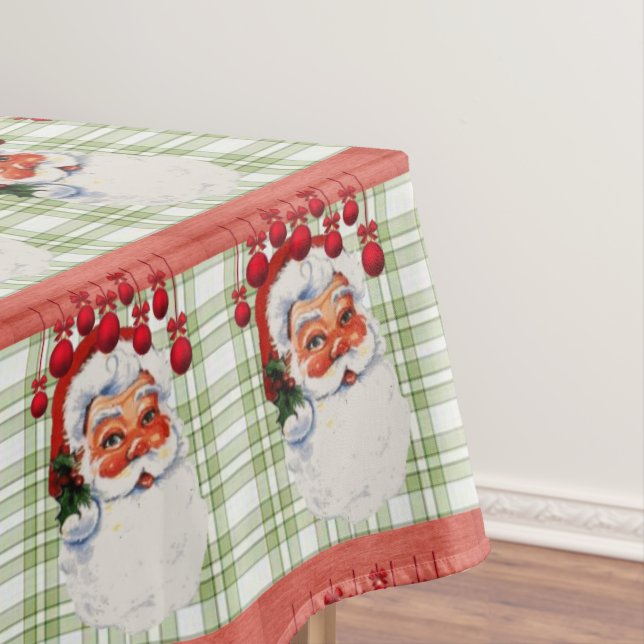 Christmas Tablecloth, Santa Tablecloth (In Situ)