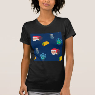 christmas taco emoji T-Shirt