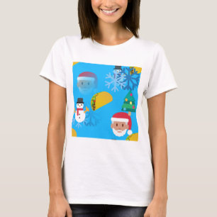 christmas taco emoji T-Shirt