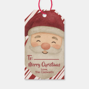 Christmas Tag, Holiday Gift, Santa Gift Tags