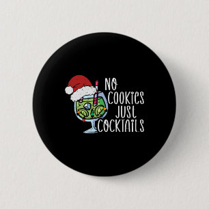 Christmas Tail No Cookies Tropical Christmas Summe 6 Cm Round Badge