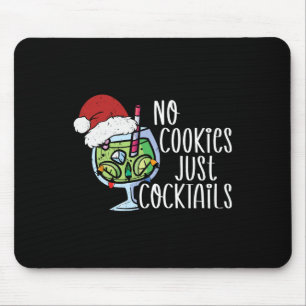 Christmas Tail No Cookies Tropical Christmas Summe Mouse Pad