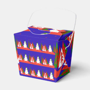 Christmas Takeout Box - Favour Box Gifts - Xmas