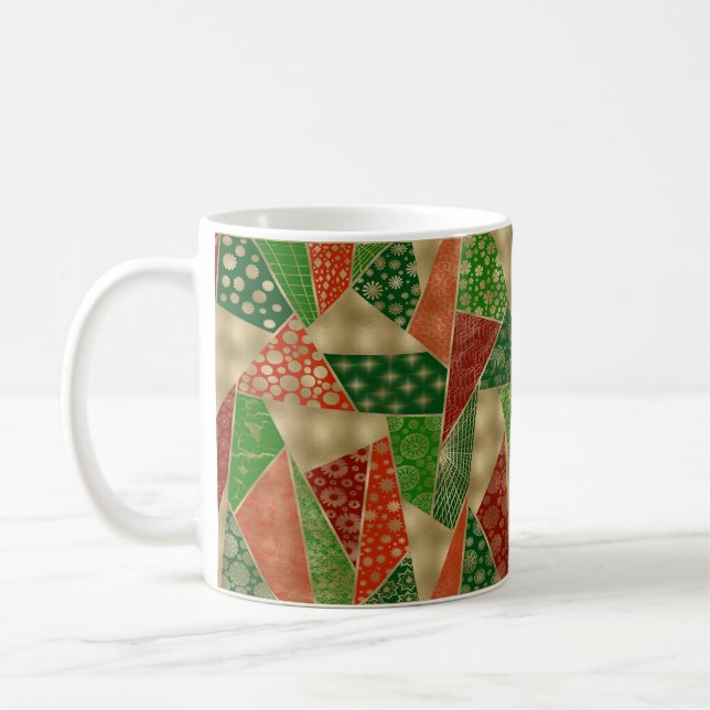 Christmas Tangle Coffee Mug (Left)