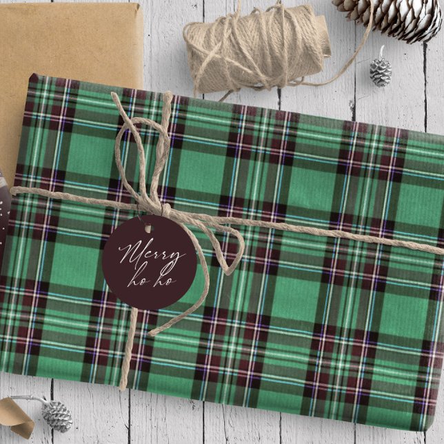 Christmas Tartan Green/Red ID768 Wrapping Paper (Creator Uploaded)