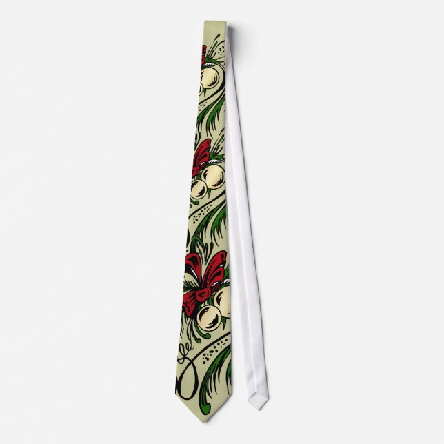 Christmas Tattoo Tie (Front)