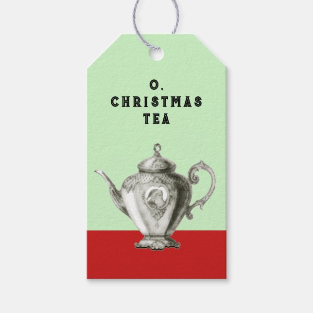 Christmas Tea Gift Tags (Front)