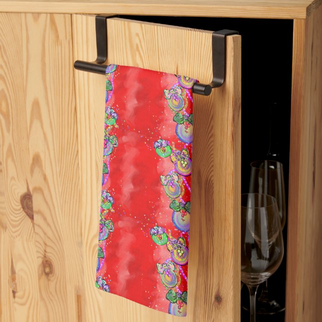 CHRISTMAS      TEA TOWEL (Thirds Fold)