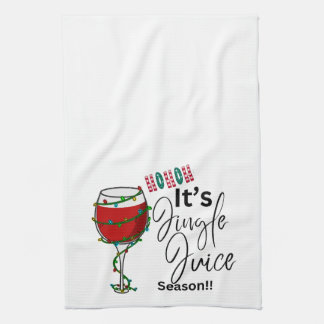 Christmas Tea Towel - It’s Jingle Juice Season
