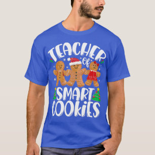 Christmas Teacher Cute Gingerbread Cookies T-Shirt