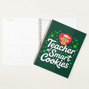 Christmas Teacher Of Smart Cookies Teacher Life Planner