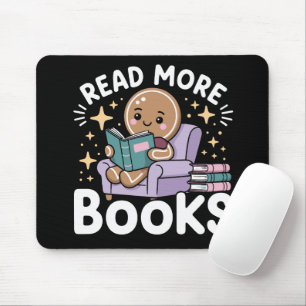 Christmas Teacher Read More Books Funny Mouse Pad