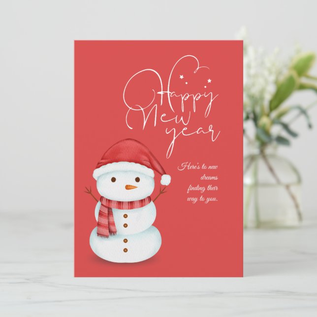 Christmas Teacher Thank You Red Gift card Holder (Standing Front)