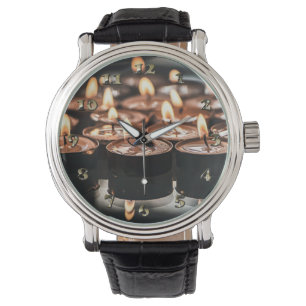 Christmas Tealight Candlelight Watch