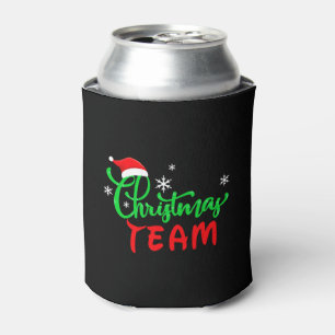 Christmas Team Funny Family Matching Gift Can Cooler