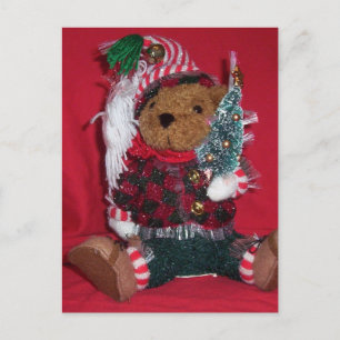 Christmas Ted Holiday Postcard