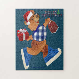 Christmas Teddy Jigsaw Puzzle