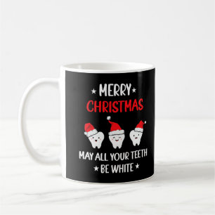 Christmas Teeth Outfit Funny Christmas Tooth Fairy Coffee Mug