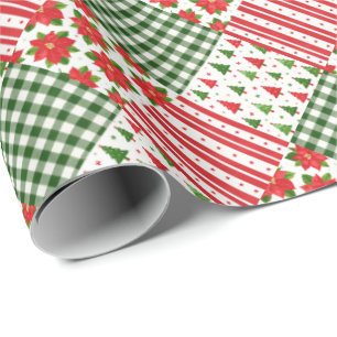 Christmas Textures Wrapping Paper