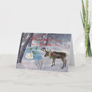 Christmas Thank You Card