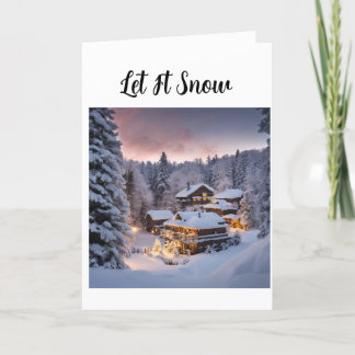 Christmas Thank You Card