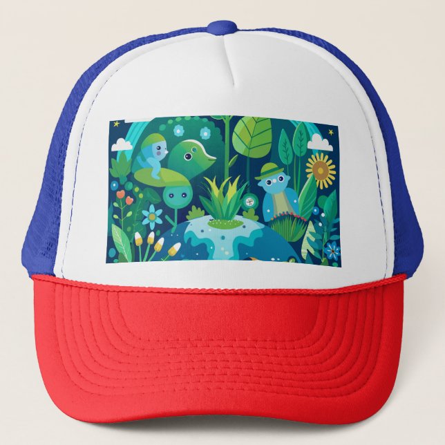 Christmas | Thanksgiving | Family Shirts & Gifts Trucker Hat (Front)