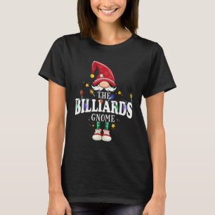 Christmas The Billiards Gnome X-mas Matching Pjs  T-Shirt