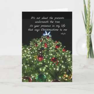 Christmas - The Presents of Christmas Holiday Card
