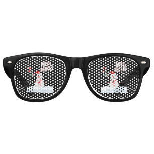 Christmas The Snowman Party Retro Sunglasses