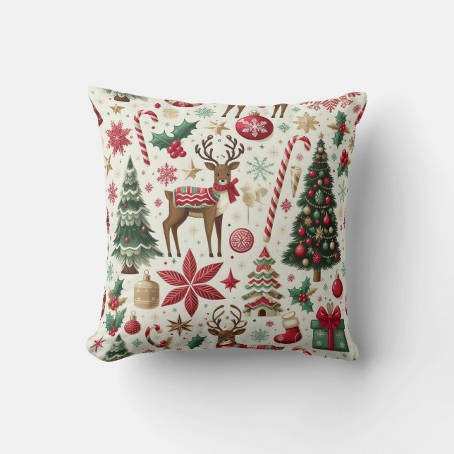 Christmas theme cushion (Front)
