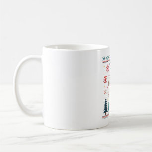 Christmas Theme Knitted Unicorn Unicorns T-Shirt ( Coffee Mug