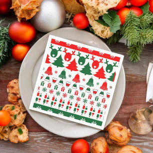 Christmas theme napkin