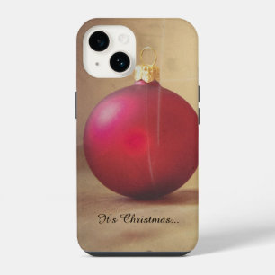 Christmas theme with Christmas ball iPhone 14 Case