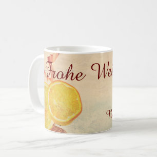 Christmas theme  with Fruits... Coffee Mug