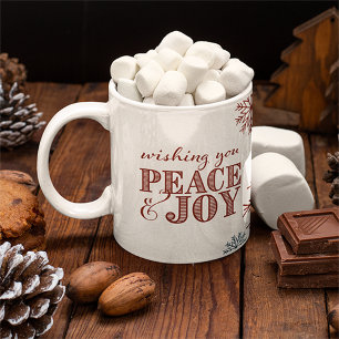 Christmas Themed Custom Branded Coffee Mug